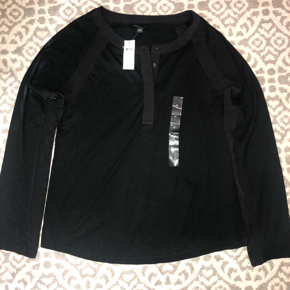 Banana Republic Black Long Sleeve